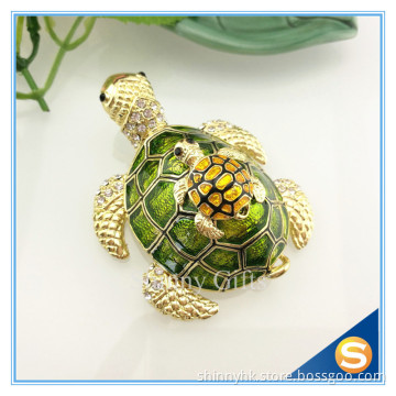 Double Turtles Trinket Box Home Decorative Box